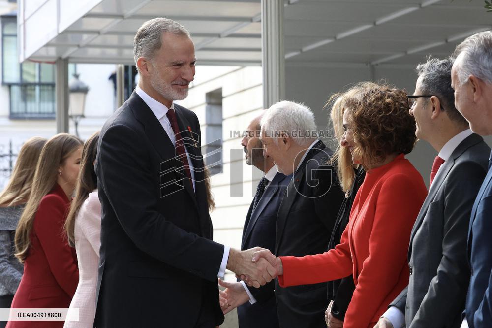 Celebration Of 50th Anniversary Of Spanish Monarchy Restoration - Madrid