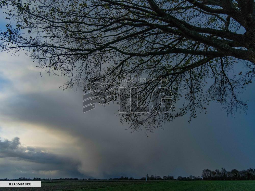 Early Snowfall in Normandy