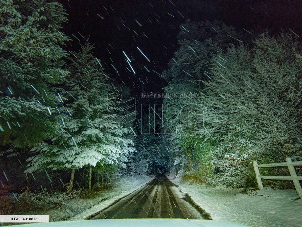Early Snowfall in Normandy