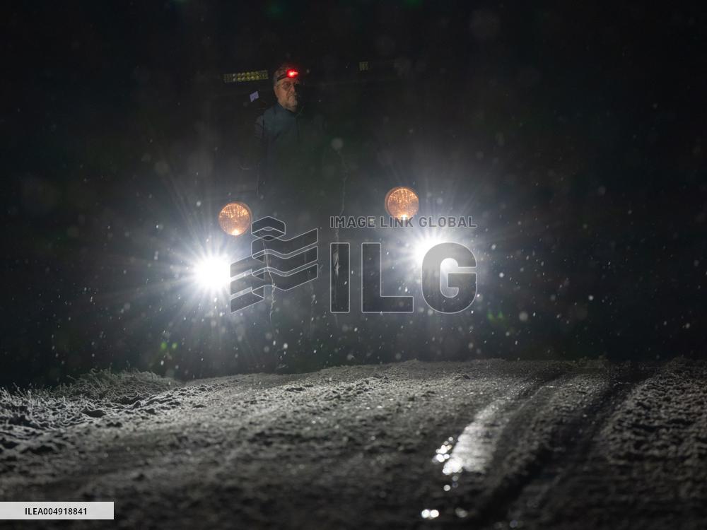 Early Snowfall in Normandy