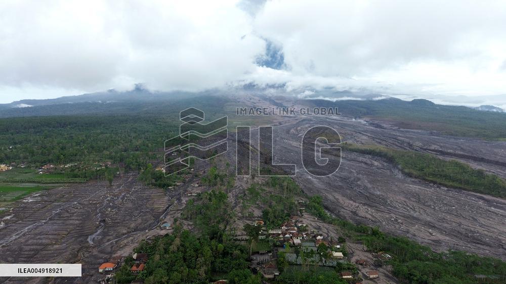 Eruption of The Semeru Volcano - Indonesia