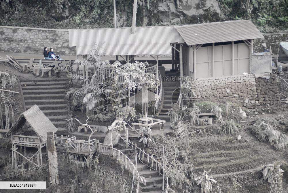Eruption of The Semeru Volcano - Indonesia