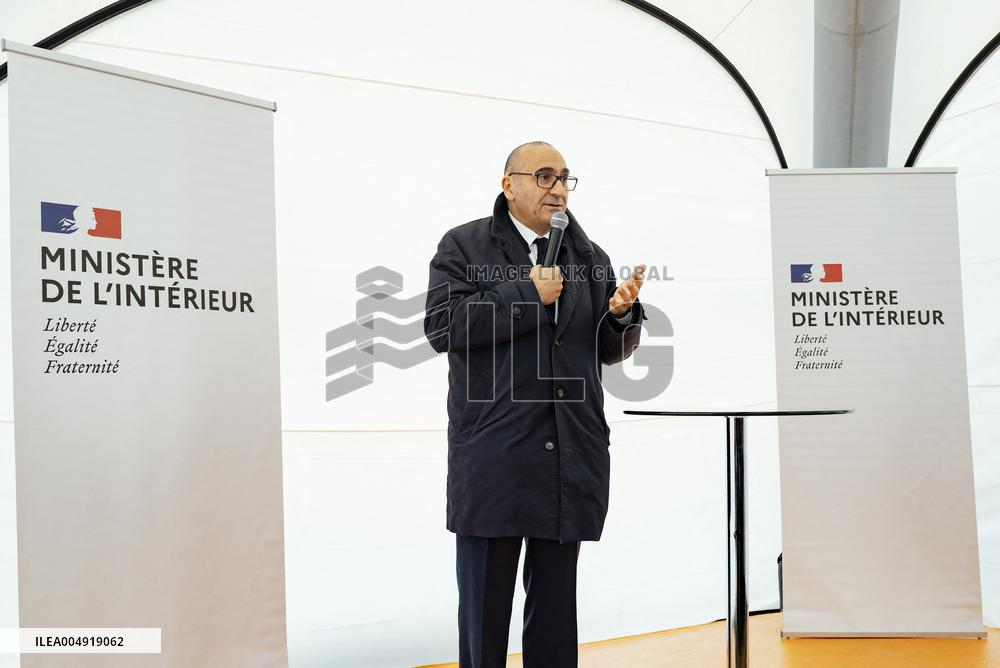 Minister Laurent Nunez Visits Future Gendarmerie Brigade - Balma