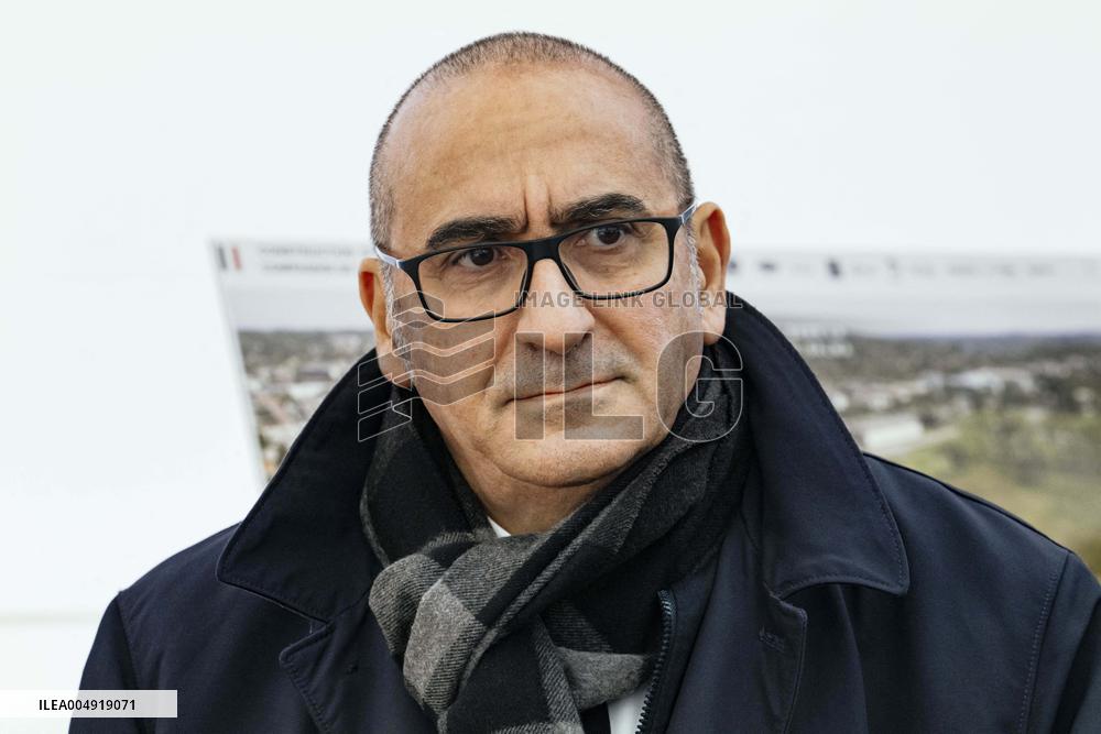 Minister Laurent Nunez Visits Future Gendarmerie Brigade - Balma