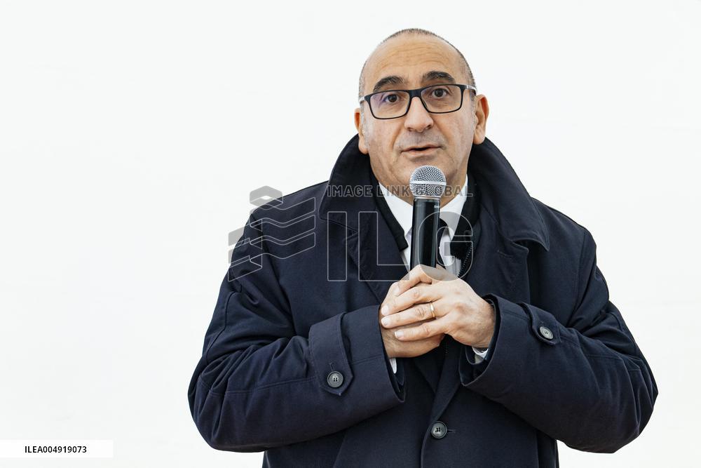 Minister Laurent Nunez Visits Future Gendarmerie Brigade - Balma