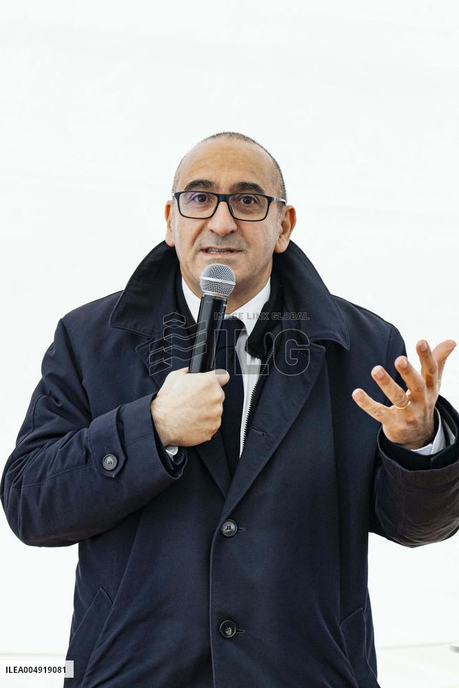 Minister Laurent Nunez Visits Future Gendarmerie Brigade - Balma