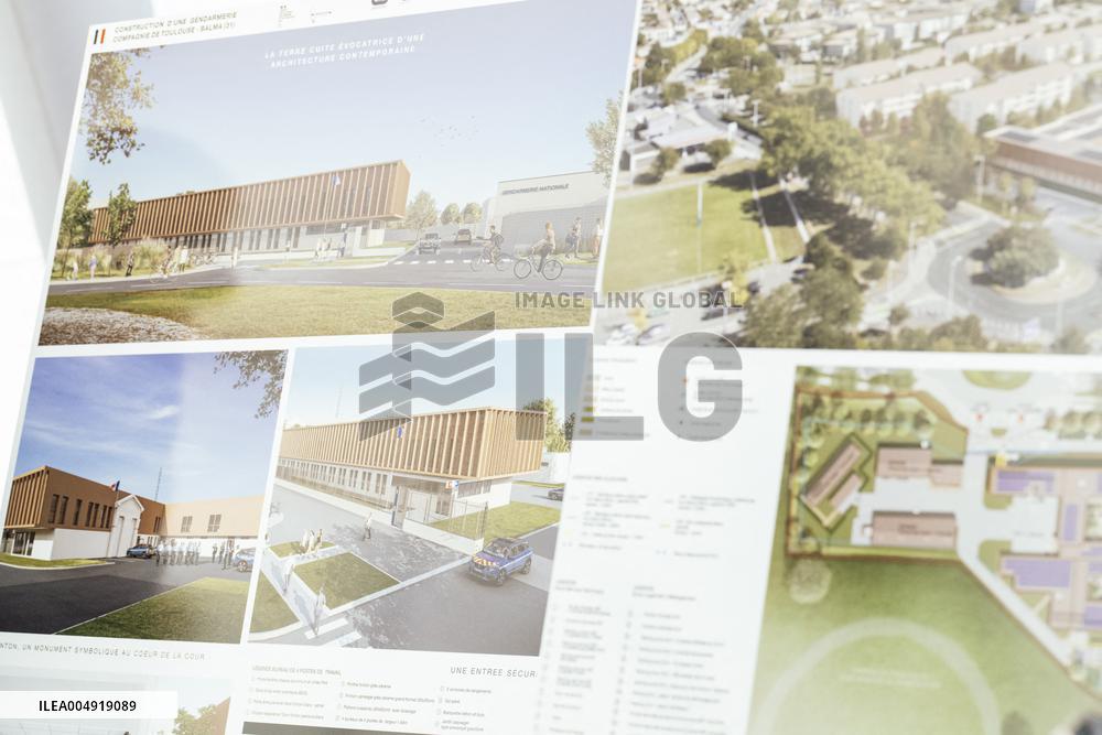 Minister Laurent Nunez Visits Future Gendarmerie Brigade - Balma