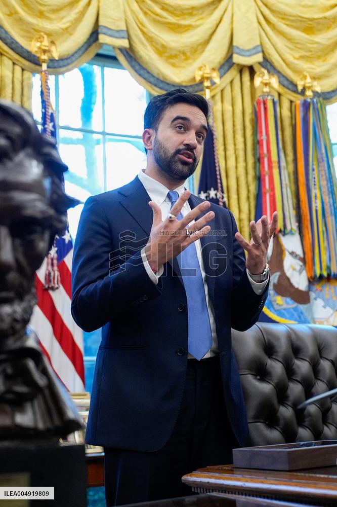 US President Donald Trump Meets NYC Mayor Elect Zohran Mamdani - Washington
