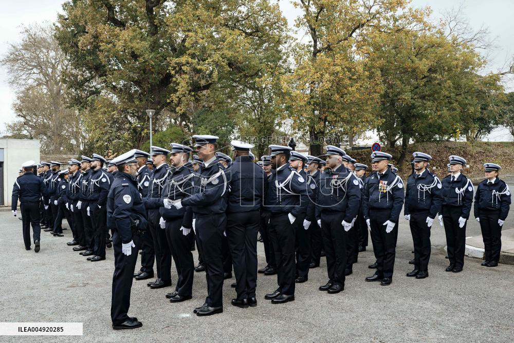 Minister Laurent Nunez Visits Toulouse National Police Academy