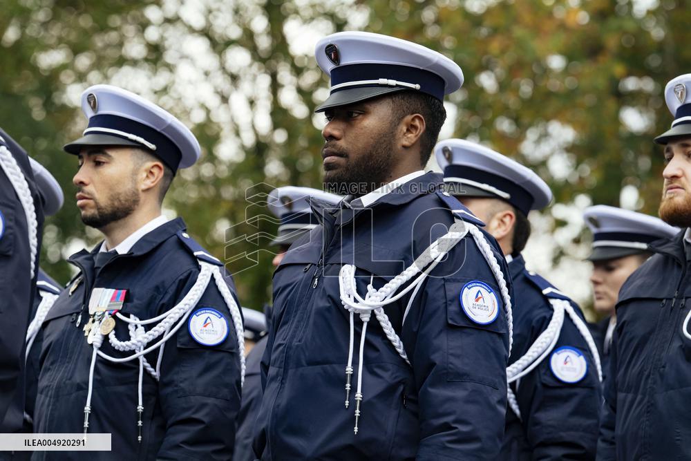 Minister Laurent Nunez Visits Toulouse National Police Academy
