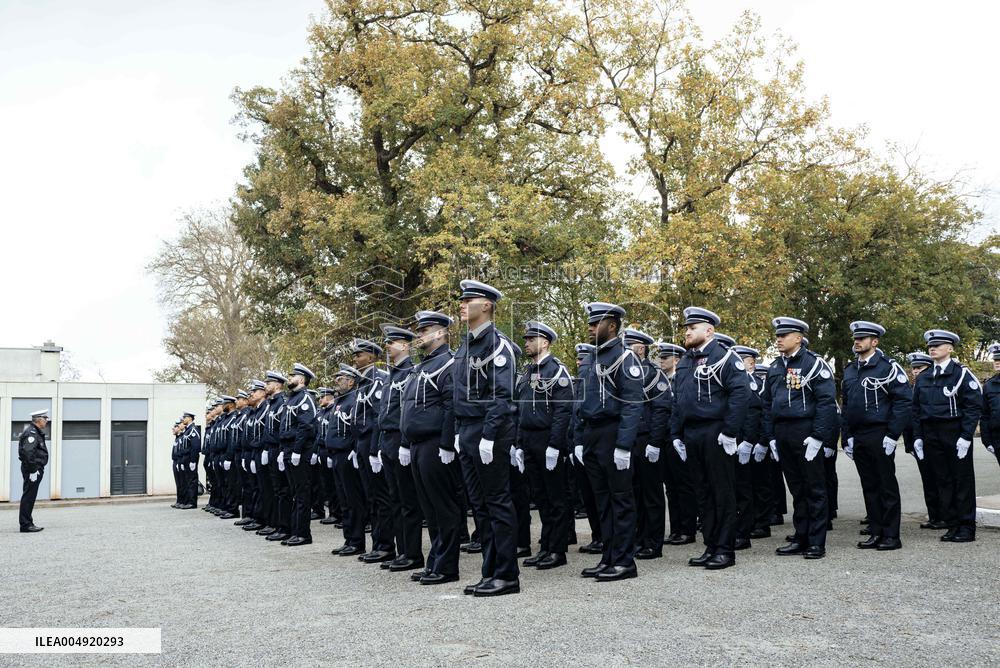 Minister Laurent Nunez Visits Toulouse National Police Academy