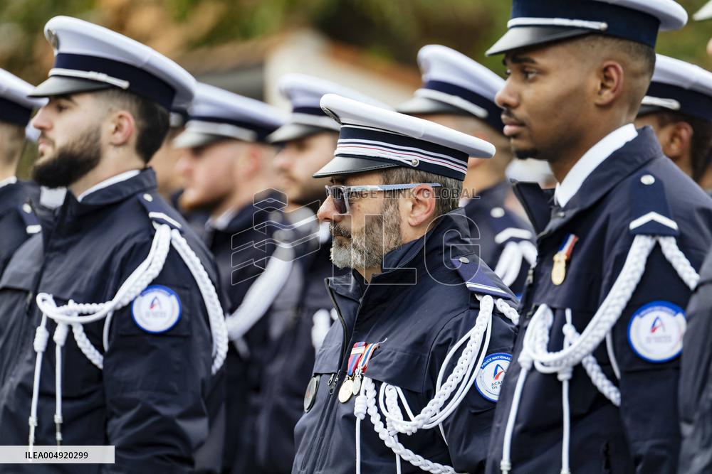 Minister Laurent Nunez Visits Toulouse National Police Academy