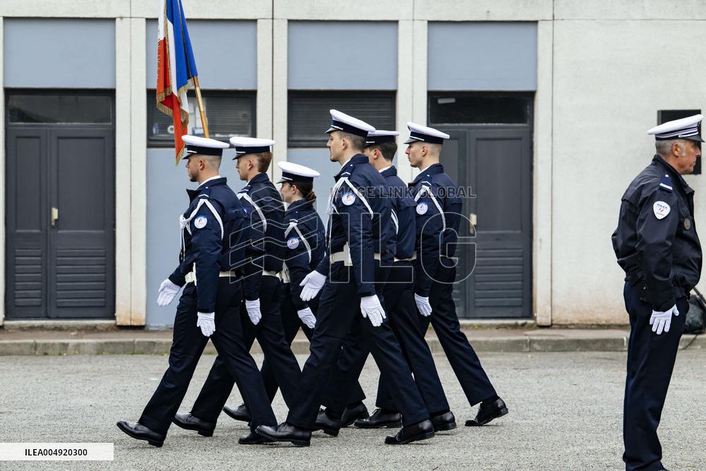 Minister Laurent Nunez Visits Toulouse National Police Academy