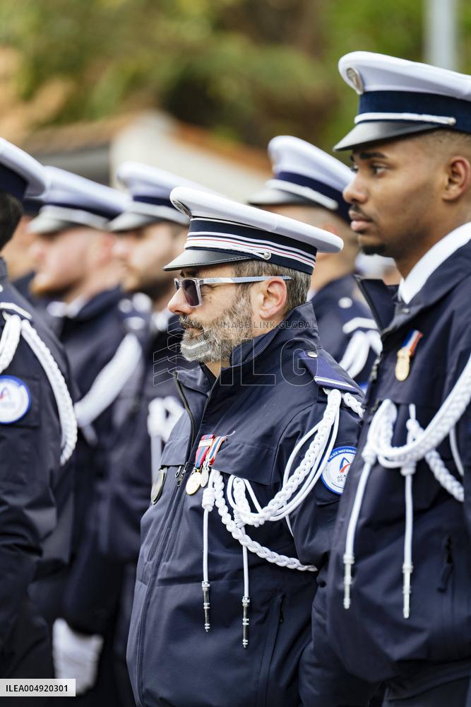 Minister Laurent Nunez Visits Toulouse National Police Academy