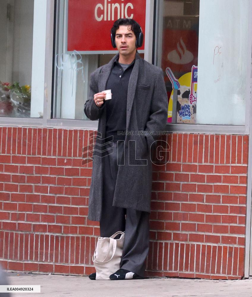 Joe Jonas Out and About NYC - USA