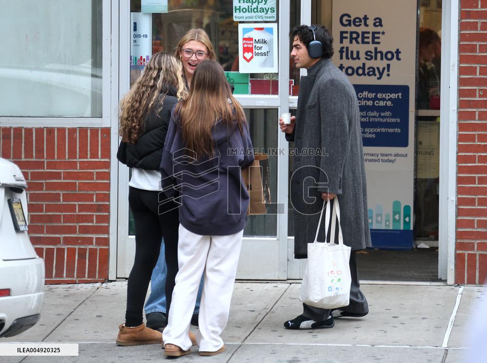 Joe Jonas Out and About NYC - USA