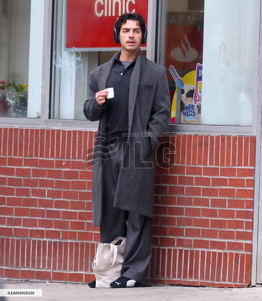Joe Jonas Out and About NYC - USA