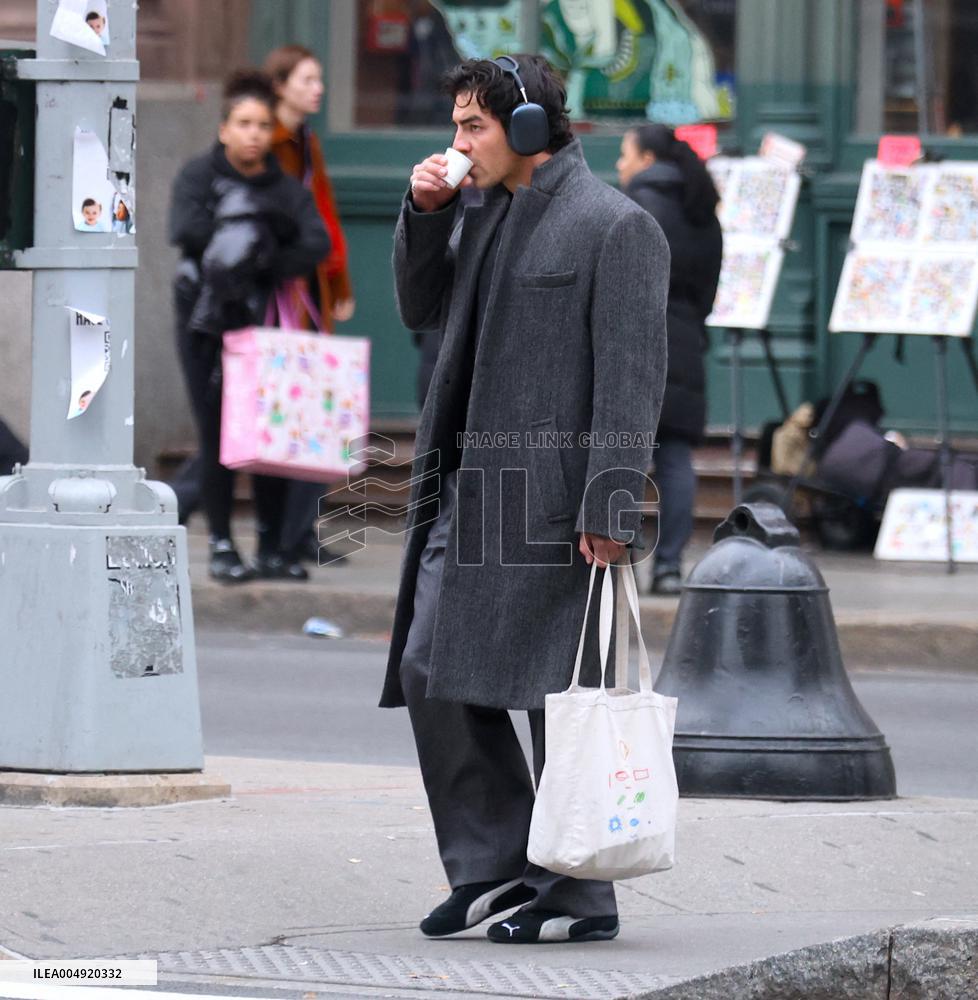 Joe Jonas Out and About NYC - USA