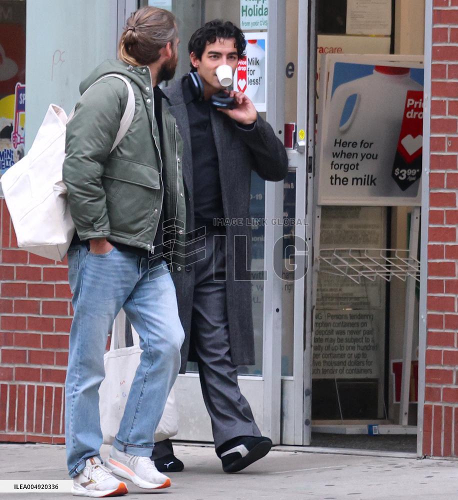 Joe Jonas Out and About NYC - USA