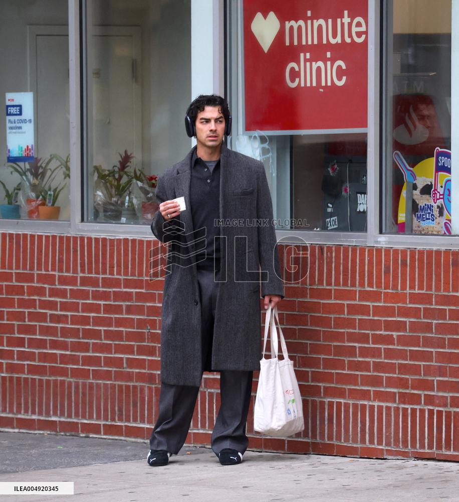 Joe Jonas Out and About NYC - USA