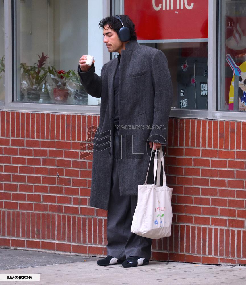 Joe Jonas Out and About NYC - USA