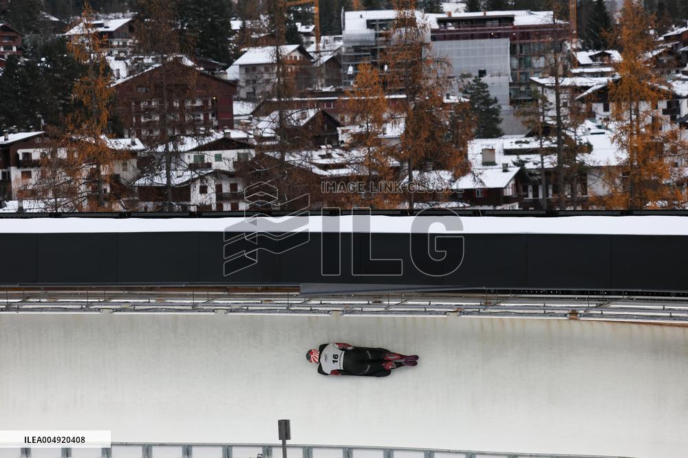 ISBF World Cup Women's Skeleton - Cortina D'Ampezzo