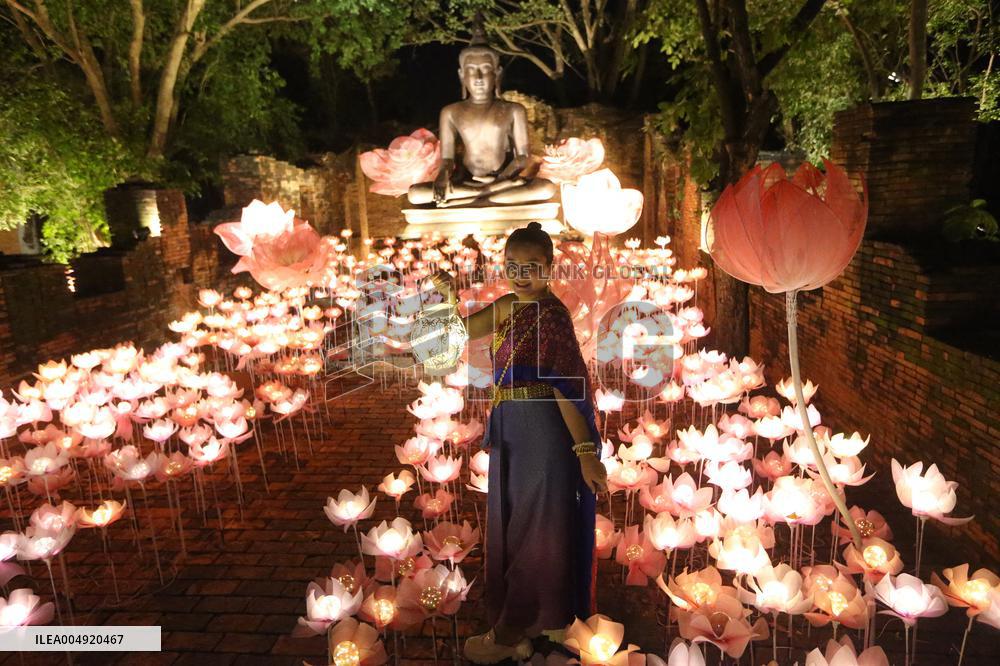 THAILAND-RATCHABURI-NASATTA LIGHT FESTIVA