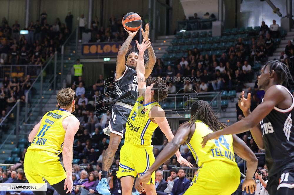 BASKET - Euroleague - Virtus Bologna vs Maccabi Tel Aviv