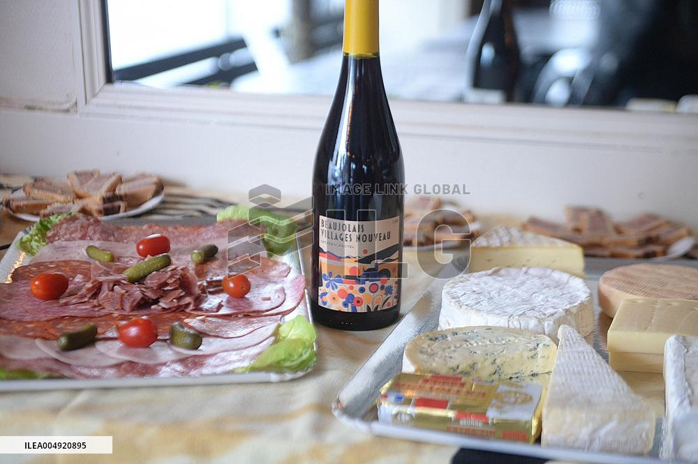 Illustration - Beaujolais Nouveau 2025 - Paris