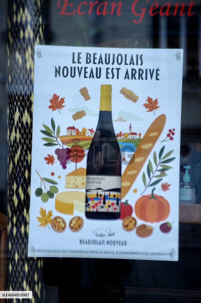 Illustration - Beaujolais Nouveau 2025 - Paris