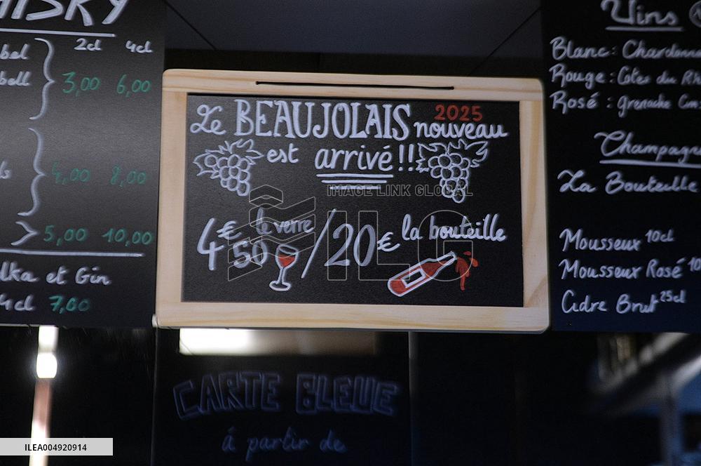 Illustration - Beaujolais Nouveau 2025 - Paris