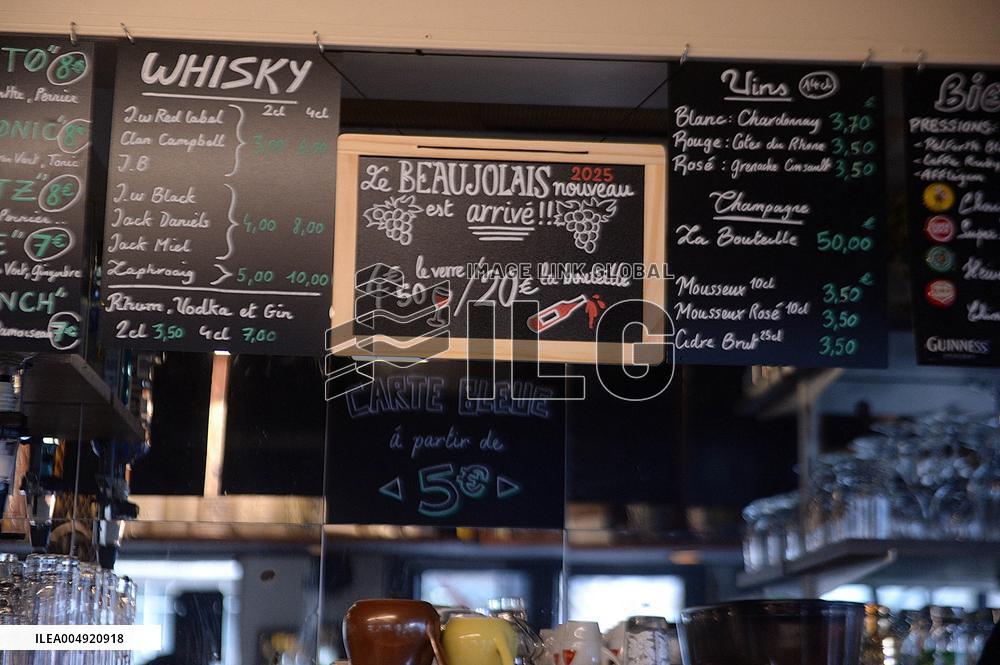 Illustration - Beaujolais Nouveau 2025 - Paris