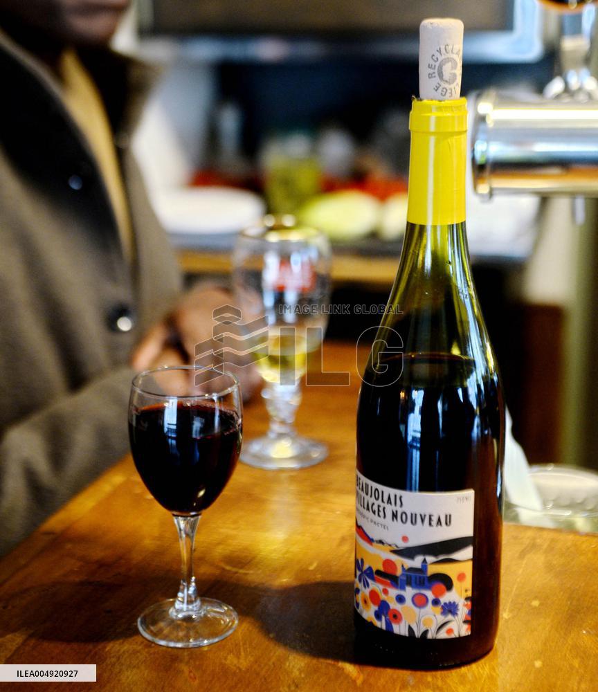 Illustration - Beaujolais Nouveau 2025 - Paris