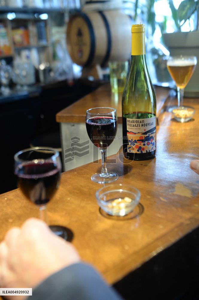 Illustration - Beaujolais Nouveau 2025 - Paris