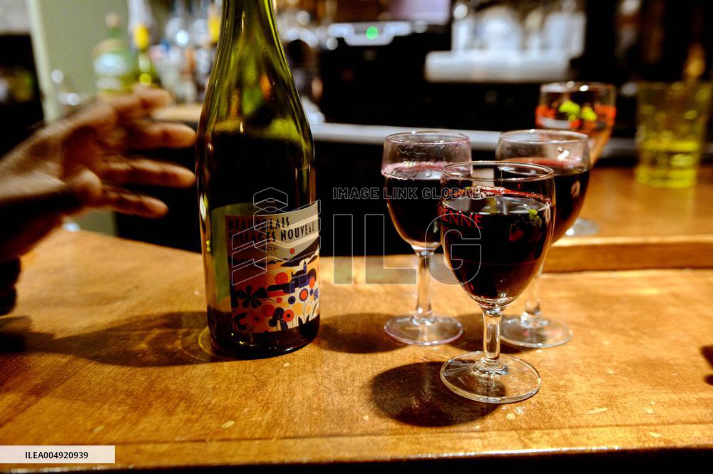 Illustration - Beaujolais Nouveau 2025 - Paris