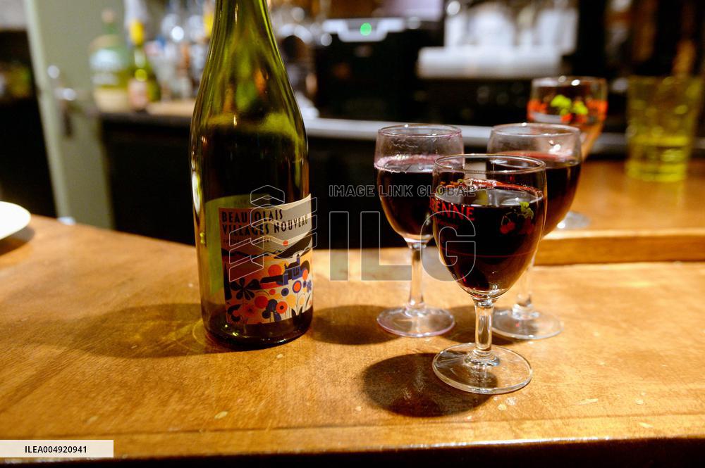 Illustration - Beaujolais Nouveau 2025 - Paris