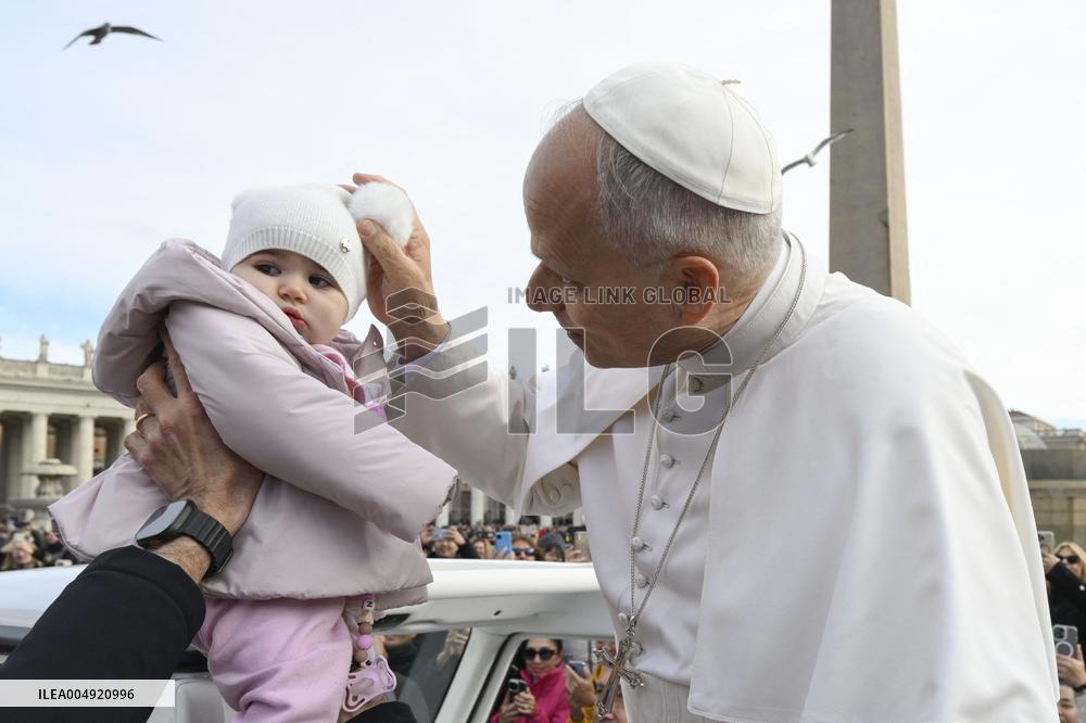 Pope Leo XIV At Audience of Jubilee of Choirs and Choral Society - Vatican