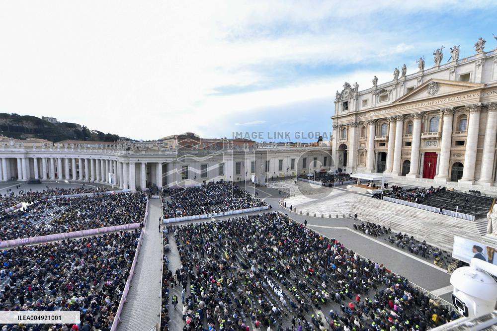 Pope Leo XIV At Audience of Jubilee of Choirs and Choral Society - Vatican