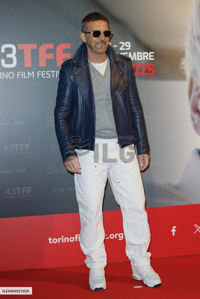 43 Turin Film Festival - Antonio Banderas at Stella della Mole Award’s photocall