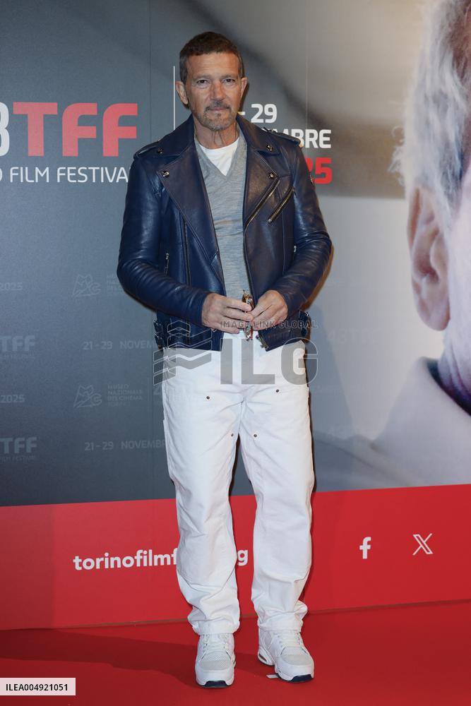 43 Turin Film Festival - Antonio Banderas at Stella della Mole Award’s photocall