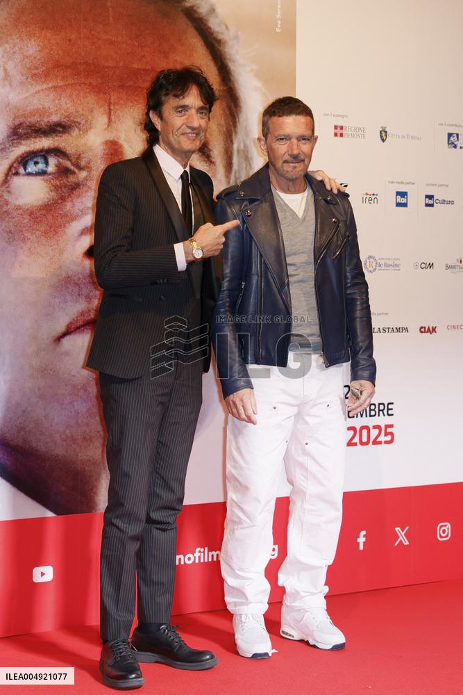 43 Turin Film Festival - Antonio Banderas at Stella della Mole Award’s photocall