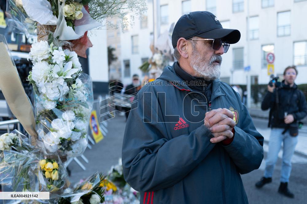 Tribute to Mehdi Kessaci - Paris