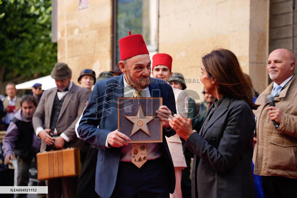 John Rhys-Davies Unveils His Star on Almeria's Walk of Fame - Spain