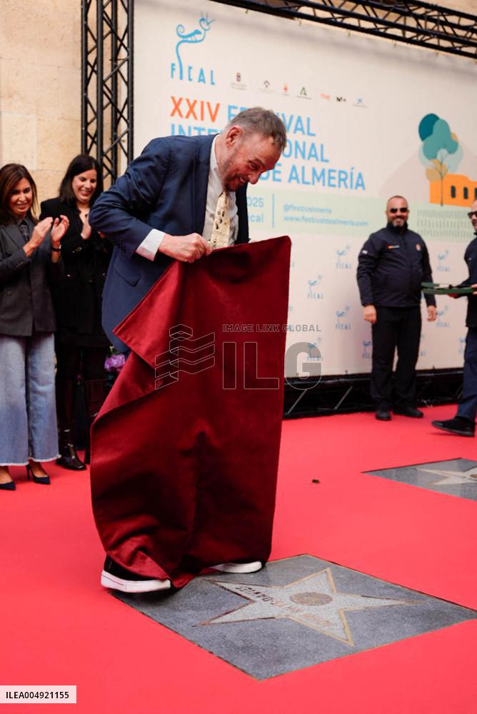 John Rhys-Davies Unveils His Star on Almeria's Walk of Fame - Spain