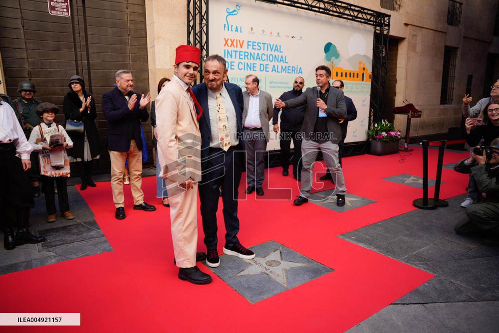 John Rhys-Davies Unveils His Star on Almeria's Walk of Fame - Spain