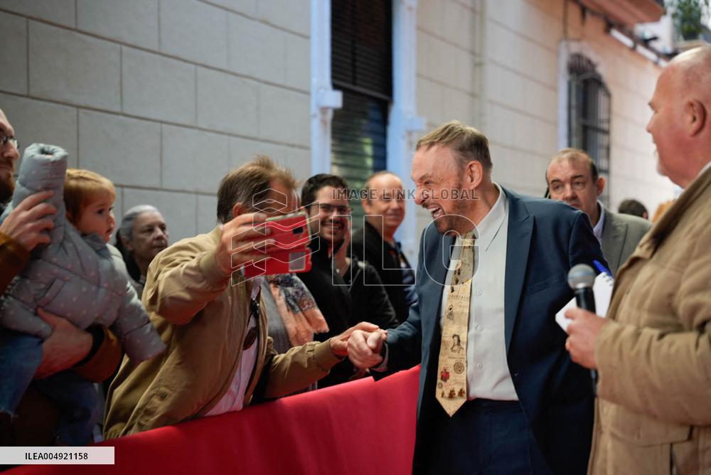 John Rhys-Davies Unveils His Star on Almeria's Walk of Fame - Spain