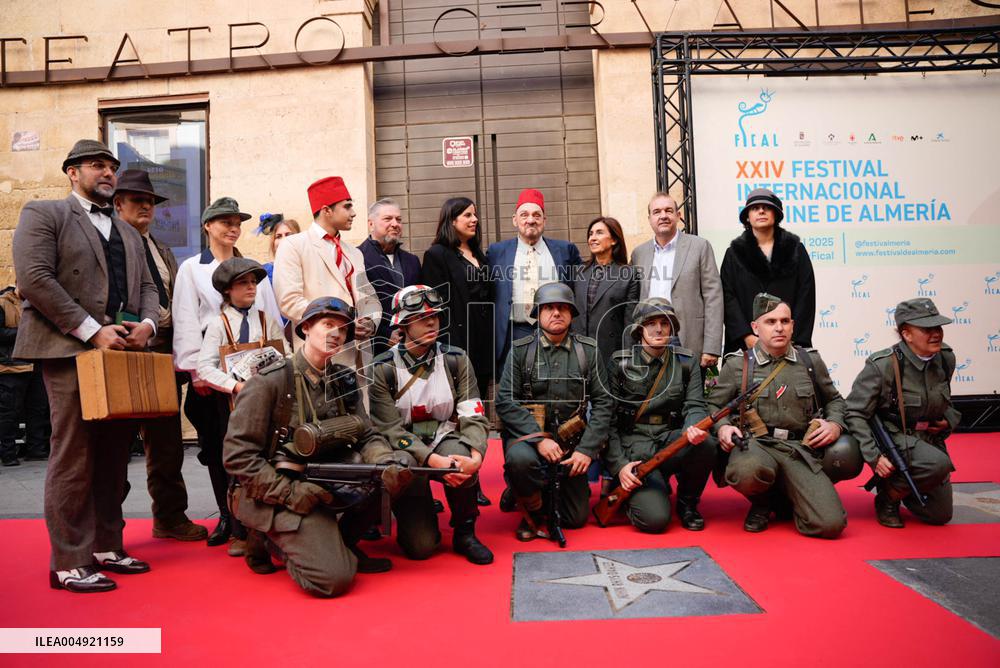 John Rhys-Davies Unveils His Star on Almeria's Walk of Fame - Spain
