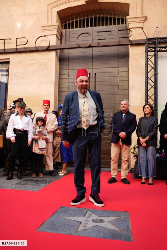 John Rhys-Davies Unveils His Star on Almeria's Walk of Fame - Spain