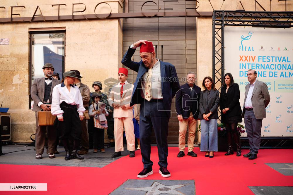 John Rhys-Davies Unveils His Star on Almeria's Walk of Fame - Spain