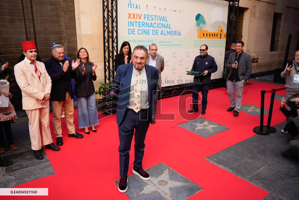 John Rhys-Davies Unveils His Star on Almeria's Walk of Fame - Spain